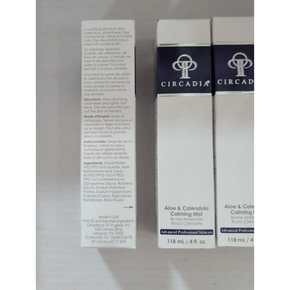 Circadia Aloe & Calendula Calming Mist 5x Bundle